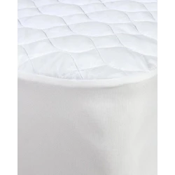 Madame Coco Eleta Single Bed Mattress Protector - White 100x200 cm