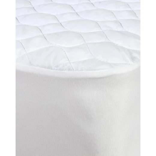 Madame Coco Eleta Single Bed Mattress Protector - White 100x200 cm Madame Coco Eleta Single Bed Mattress Protector - White 100x200 cm