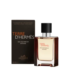 هيرميس تير دي هيرميس إنتنس 50 مل ماء عطر عطر خشبي للرجال مع ملاحظات البرغموت