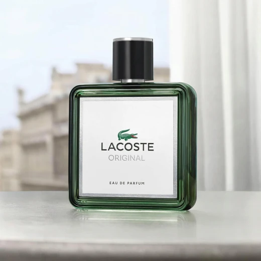 لاكوست أوريجينال أو دي بارفان للرجال 60 مل عطر خشبي كلاسيكي مع الحمضيات واللافندر وخشب الصندل - لاكوست - Image 2