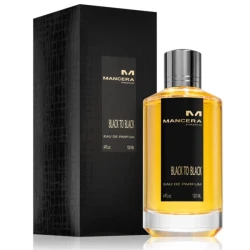 عطر مانسيرا بلاك تو بلاك أو دي بارفان 100 مل عطر جلدي شرقي للرجال والنساء