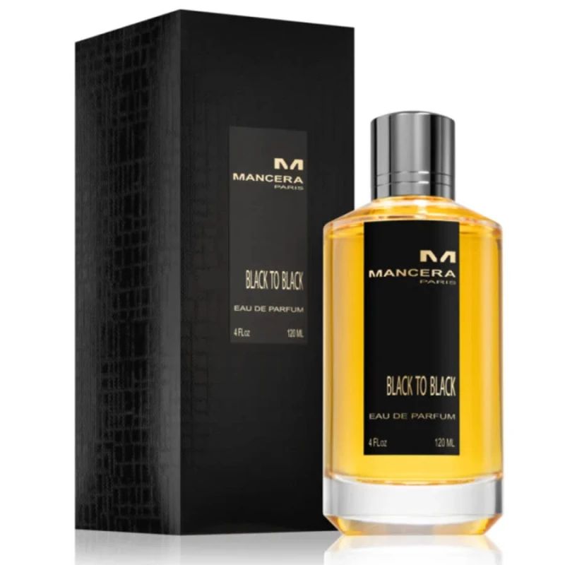عطر مانسيرا بلاك تو بلاك أو دي بارفان 100 مل عطر جلدي شرقي للرجال والنساء - مانسيرا
