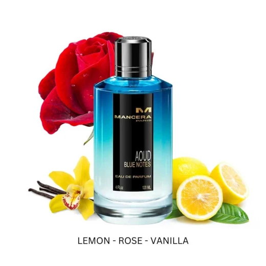 عطر مانسيرا عود بلو نوت للجنسين 120 مل عطر خشبي فانيليا للرجال والنساء - مانسيرا - Image 2
