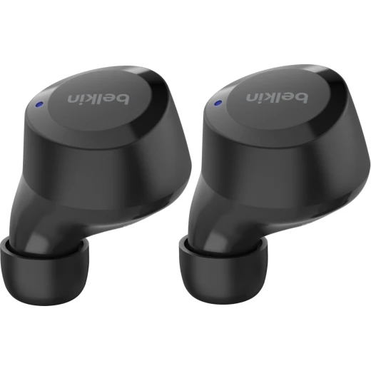Belkin SoundForm Bolt True Wireless Earbuds, Wireless earphones with up to 28H of battery life and Mono Mode, Bluetooth headphones with mic for iPhone, Galaxy and more, Medium Belkin SoundForm Bolt True Wireless Earbuds, Wireless earphones with up to 28H of battery life and Mono Mode, Bluetooth headphones with mic for iPhone, Galaxy and more, Medium