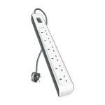 Belkin 6-Outlet Surge Protector - Protects Electronics & Data - Belkin