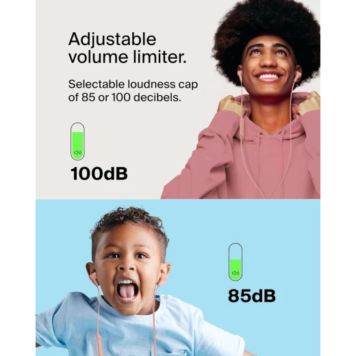 سماعات أذن سلكية SoundForm مع موصل USB-C، سماعات أذن سلكية مع ميكروفون - سماعات أذن سلكية لأجهزة iPhone 16/15، iPad Mini، Galaxy S24، Android والمزيد (سماعات رأس USB-C) - وردي من بيلكن - بيلكين - Image 2