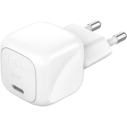 شاحن حائط بيلكين USB-C بقوة 30 واط: شحن سريع لأجهزة iPhone 15 والمزيد
