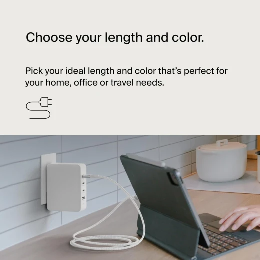 Belkin USB-C Cable 2m 240W - Fast Charging & Data Transfer - Belkin - Image 6