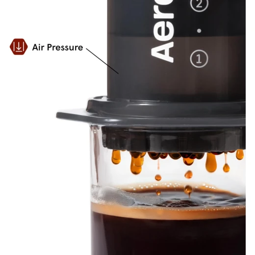 AeroPress Original Coffee Press - All-in-One French Press, Pour-Over & Espresso Style Manual Brewer, 2 Min Brew for Less Bitterness, More Flavor, Small Portable Coffee Maker, Travel & Camping - AeroPress - Image 6