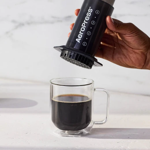 AeroPress Original Coffee Press - All-in-One French Press, Pour-Over & Espresso Style Manual Brewer, 2 Min Brew for Less Bitterness, More Flavor, Small Portable Coffee Maker, Travel & Camping - AeroPress - Image 8