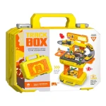 Amigo BOX TRACK – Fun Construction Car Playset with Colorful Vehicles, Safe Materials, Boosts Creativity & Motor Skills - Amigo