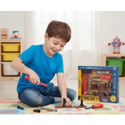Amigo Tool Set for Kids – Fun Hand Tool Toy Kit with Screwdrivers, Hammer & More, Safe Materials, Encourages Creativity