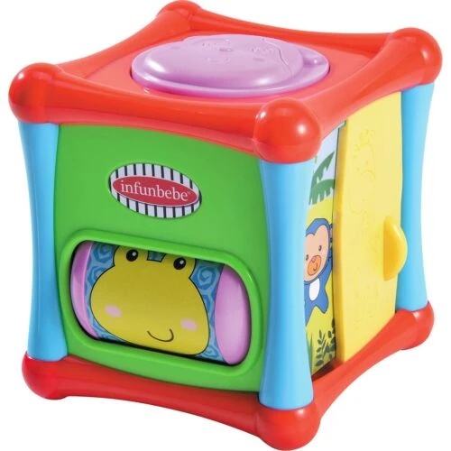 Infunbebe My 1st Activity Cube: Baby Development Toy 6 Months+ - infunbebe - Image 2
