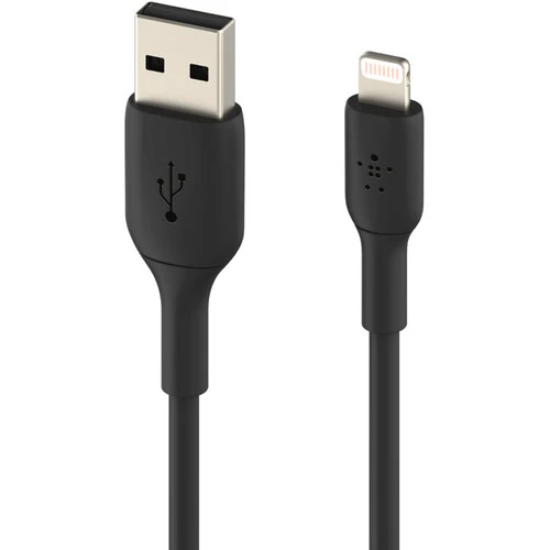 Belkin BoostCharge USB-A to Lightning Cable, 1M, Black (2-Pack) - Belkin - Image 4
