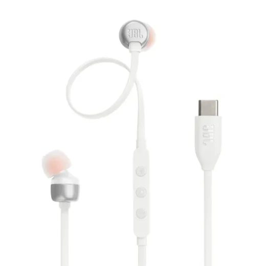 سماعات أذن JBL Tune 310C USB-C - أبيض - صوت عالي الدقة و بيور باس - جي بي ال - Image 8