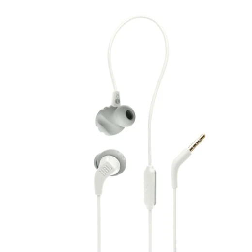 سماعات أذن JBL Endurance Run 2 سلكية - بيضاء، مقاومة للعرق، رياضية - جي بي ال - Image 3