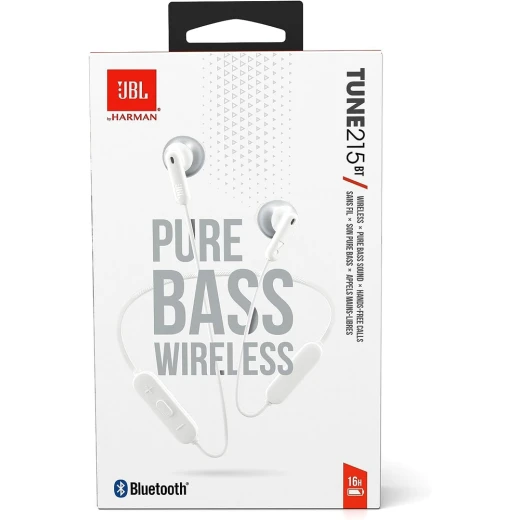 سماعات أذن لاسلكية JBL Tune T125BT - أبيض - بطارية 16 ساعة - جي بي ال - Image 4