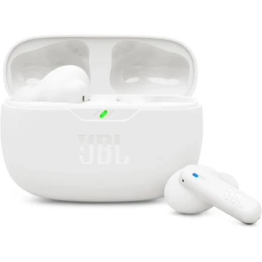 سماعات أذن لاسلكية JBL Wave Beam 2 - أبيض | عزل الضوضاء سماعات أذن لاسلكية JBL Wave Beam 2 - أبيض | عزل الضوضاء