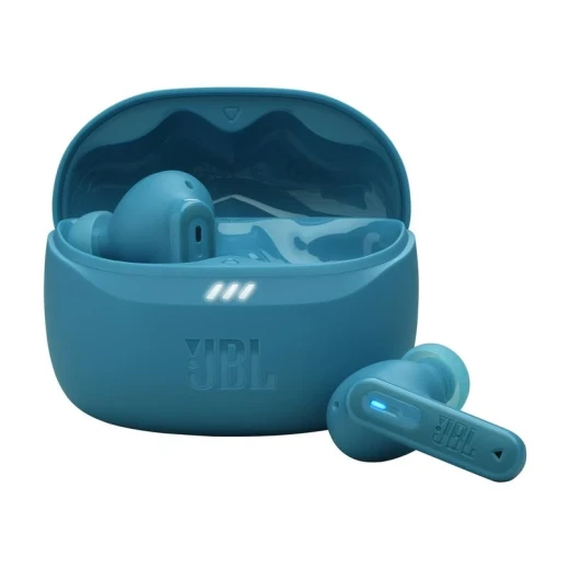 سماعات أذن JBL Tune Beam 2 اللاسلكية - فيروزي، إلغاء الضوضاء، بطارية 40 ساعة - جي بي ال - Image 3