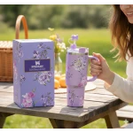 Stanley Master Cup 40oz (1182ml) – Lavender Lilac– Large Capacity Mug for Hot & Cold Drinks - AS art