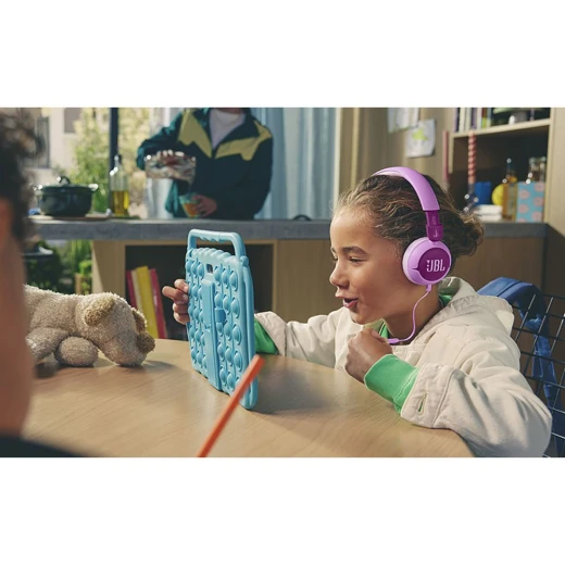 سماعات رأس JBL JR320 للأطفال فوق الأذن بنفسجي بميكروفون مدمج - جي بي ال - Image 6