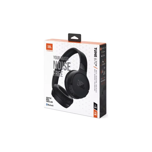 سماعات JBL Tune 670NC اللاسلكية على الأذن مع إلغاء الضوضاء التكيفي - جي بي ال - Image 3