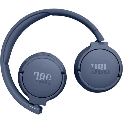 سماعات JBL Tune 670NC اللاسلكية على الأذن زرقاء: إلغاء الضوضاء التكيفي سماعات JBL Tune 670NC اللاسلكية على الأذن زرقاء: إلغاء الضوضاء التكيفي