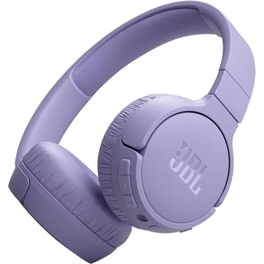سماعات رأس لاسلكية JBL Tune 670NC - بنفسجي، خاصية إلغاء الضوضاء - جي بي ال - Image 5