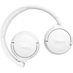 سماعات JBL Tune 670NC اللاسلكية لإلغاء الضوضاء - أبيض - جي بي ال