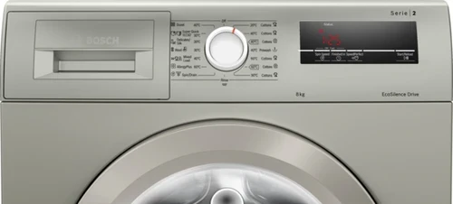 Bosch Series 2 8kg Front Load Washing Machine Silver Inox - WAJ2018SME - BOSCH - Image 3