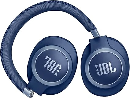 سماعات رأس JBL Live 770NC اللاسلكية فوق الأذن زرقاء - عازلة للضوضاء - جي بي ال - Image 2