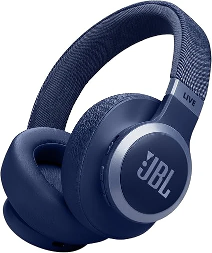 سماعات رأس JBL Live 770NC اللاسلكية فوق الأذن زرقاء - عازلة للضوضاء سماعات رأس JBL Live 770NC اللاسلكية فوق الأذن زرقاء - عازلة للضوضاء