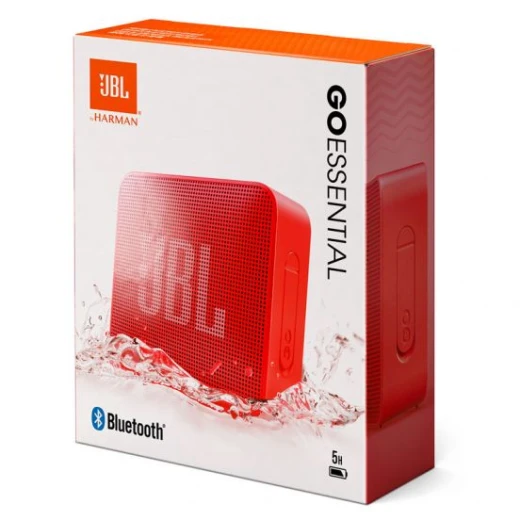 JBL Go Essential Portable Waterproof Speaker - Red - Bluetooth - JBL - Image 3