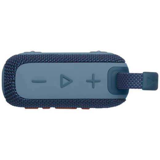 مكبر صوت بلوتوث JBL Go 4 محمول أزرق IP67 مقاوم للماء 7 ساعات تشغيل - جي بي ال - Image 3