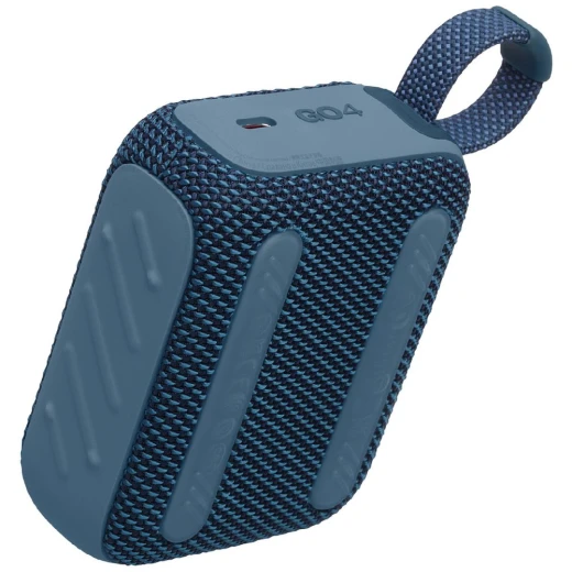 مكبر صوت بلوتوث JBL Go 4 محمول أزرق IP67 مقاوم للماء 7 ساعات تشغيل - جي بي ال - Image 4