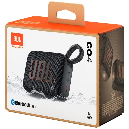 مكبر صوت بلوتوث JBL Go 4 محمول أزرق IP67 مقاوم للماء 7 ساعات تشغيل - جي بي ال - Image 7