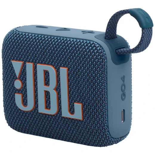 مكبر صوت بلوتوث JBL Go 4 محمول أزرق IP67 مقاوم للماء 7 ساعات تشغيل مكبر صوت بلوتوث JBL Go 4 محمول أزرق IP67 مقاوم للماء 7 ساعات تشغيل