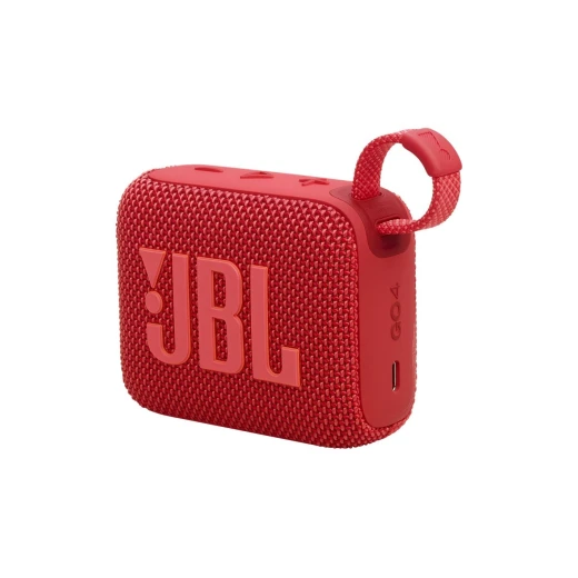 مكبر صوت بلوتوث JBL Go 4 أحمر محمول - تصميم مدمج، صوت قوي مكبر صوت بلوتوث JBL Go 4 أحمر محمول - تصميم مدمج، صوت قوي