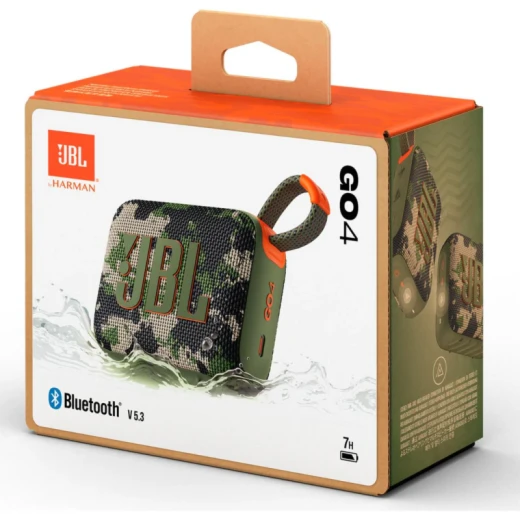 مكبر صوت بلوتوث JBL Go 4 Squad Edition محمول - مقاوم للماء IP67 - جي بي ال - Image 7