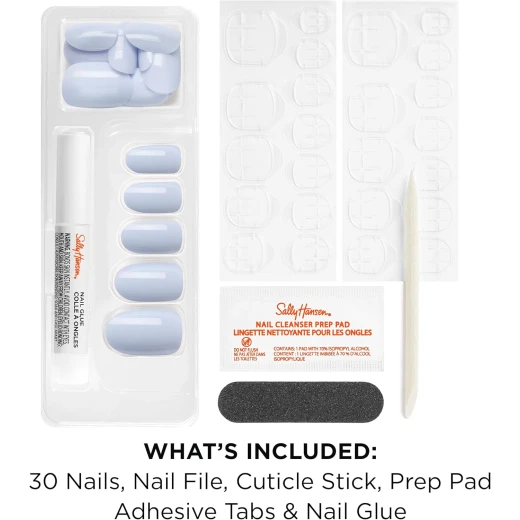 Sally Hansen Salon Effects Press On Nails O Zone Kit: Easy Application, Long Lasting, Stylish Nail Art - Sally Hansen - Image 7