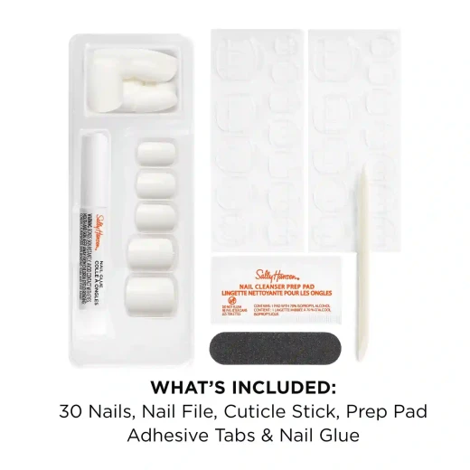 Sally Hansen Get Mod Press On Nails Square Shape Manicure Kit for Trendy Nail Art - Sally Hansen - Image 2
