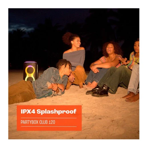 مكبر صوت بلوتوث JBL PartyBox Club 120 محمول مع عرض ضوئي - جي بي ال - Image 10