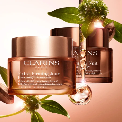 Clarins Extra-Firming Day Cream All Skin Types 50ml - Anti-Aging - Clarins - Image 3