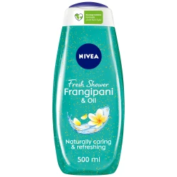 Nivea Frangipani Oil Shower Gel 500ml - Gently Cleanses & Hydrates Skin for a Soft, Refreshing Feel
