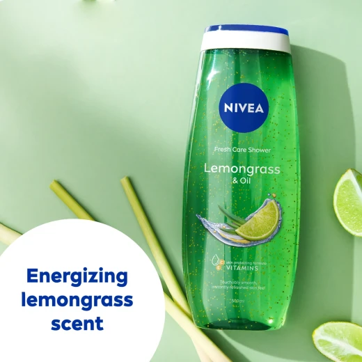 Nivea Body Wash Lemon & Oil 500ml - Refreshing Scent, Hydrating Oils, Soft Skin Feel, Gentle Daily Cleanser - Nivea - Image 2