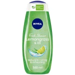 Nivea Body Wash Lemon & Oil 500ml - Refreshing Scent, Hydrating Oils, Soft Skin Feel, Gentle Daily Cleanser - Nivea