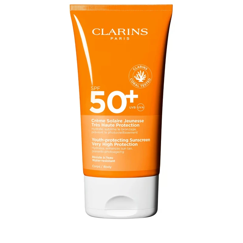 Clarins Sun Care Cream Sun Cream 150ml - All Skin Types SPF 50+ - Clarins