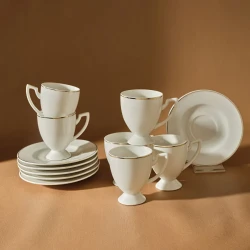 طقم أكواب قهوة كاراجا بويوز 6 قطع 85 مل - أكواب بورسلين