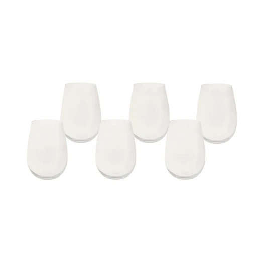 Karaca KRS Jade 6-Piece Glass Set 500ml Transparent - Kitchenware - karaca - Image 4