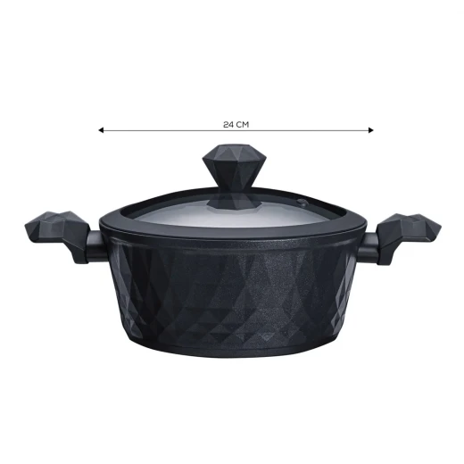 Karaca BioDiamond Antibacterial 24 cm Induction Cooker - karaca - Image 2